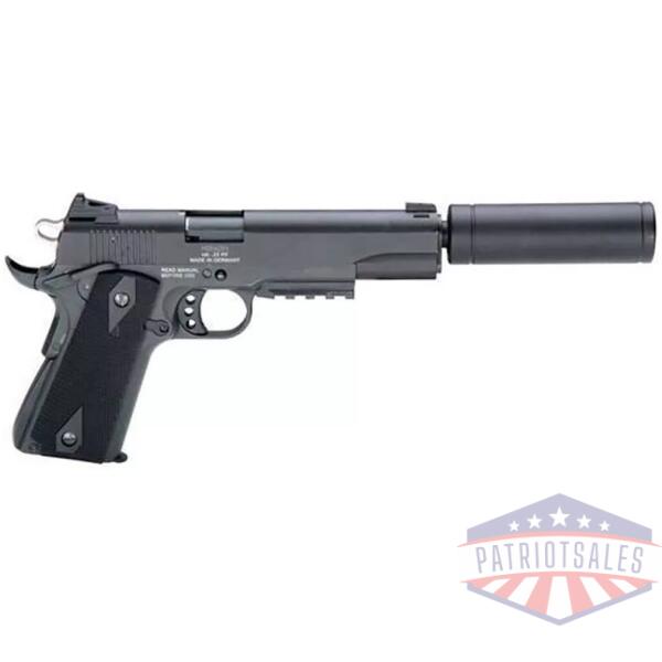 ATI German Sport 1911 AD OPS Handgun 22LR 10/rd 5" Barrel Black with Fake Suppressor