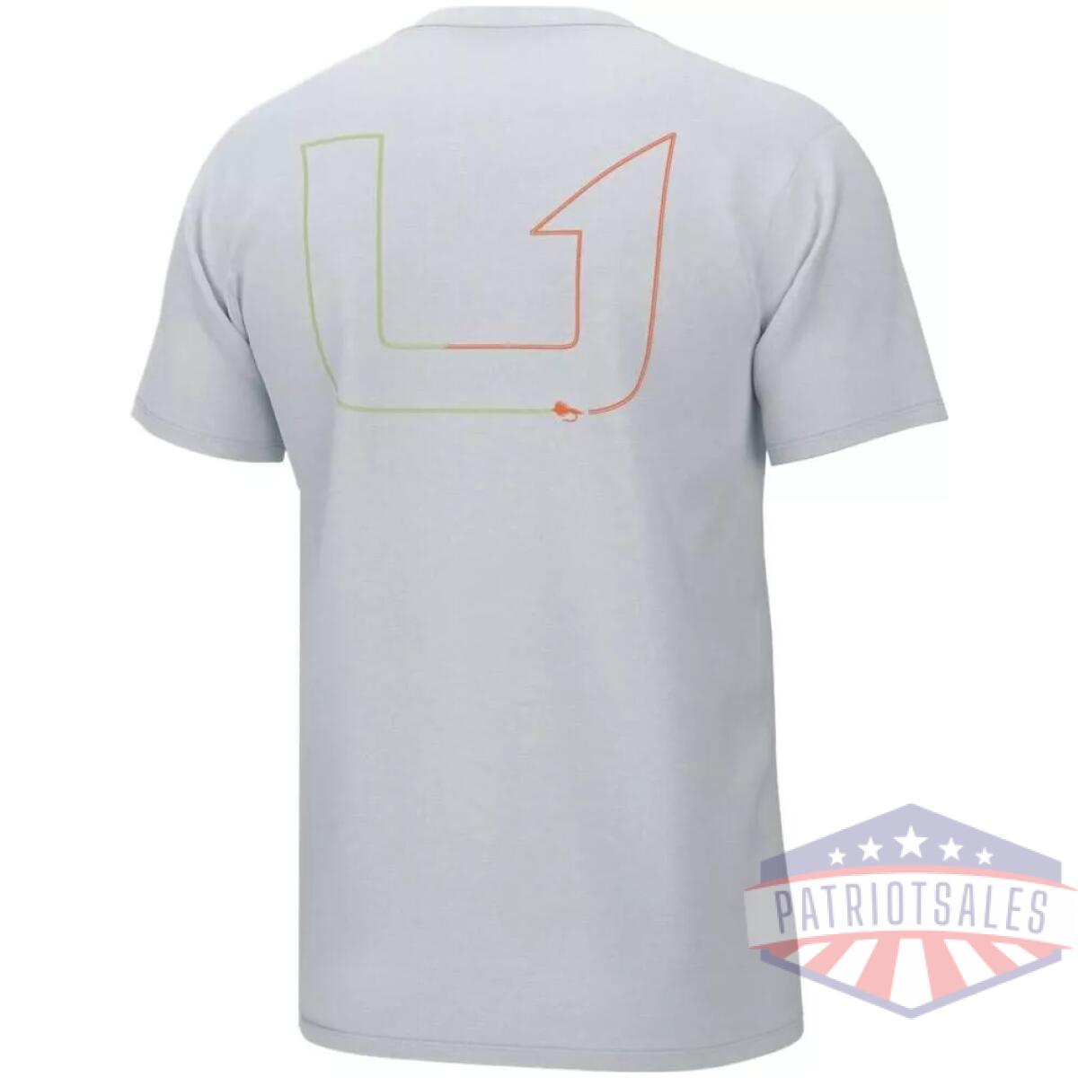 Huk fly line short sleeve shirt white s - image 1
