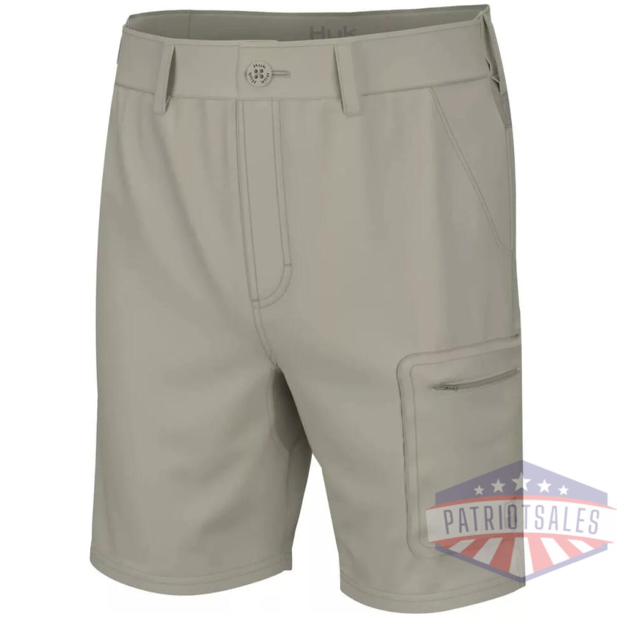 Huk next level 7" shorts khaki xl - image 1