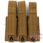 Advance Warrior Solutions Pistol Triple Mag Pouch Tan