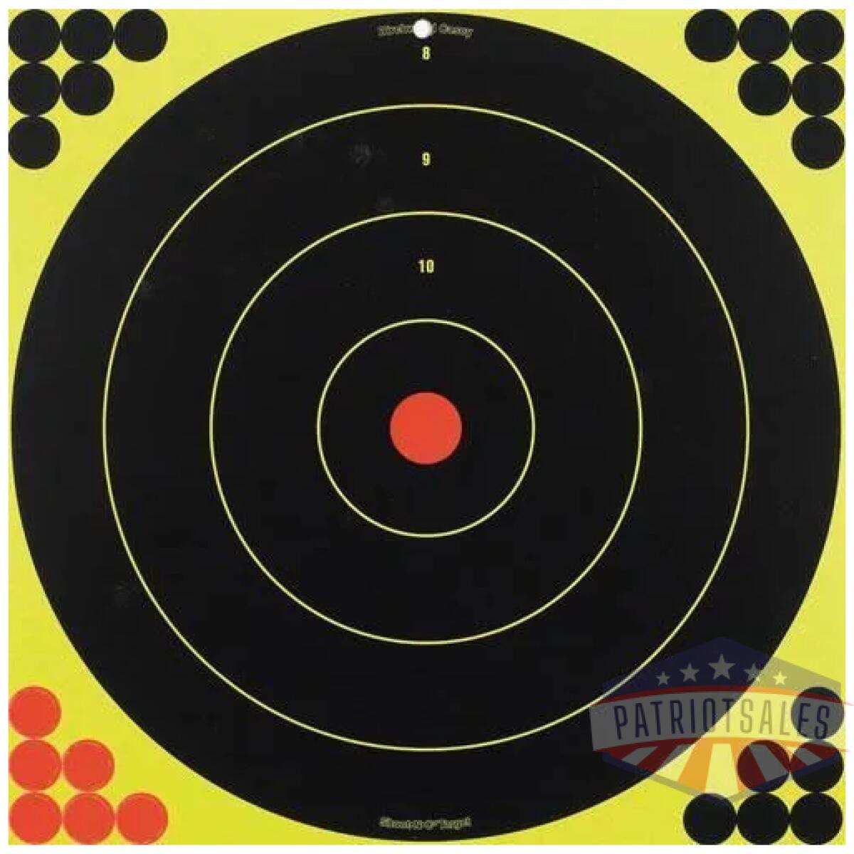 Birchwood casey shoot-n-c bull 17. 25" bull's-eye paper targets 12/ct - image 1