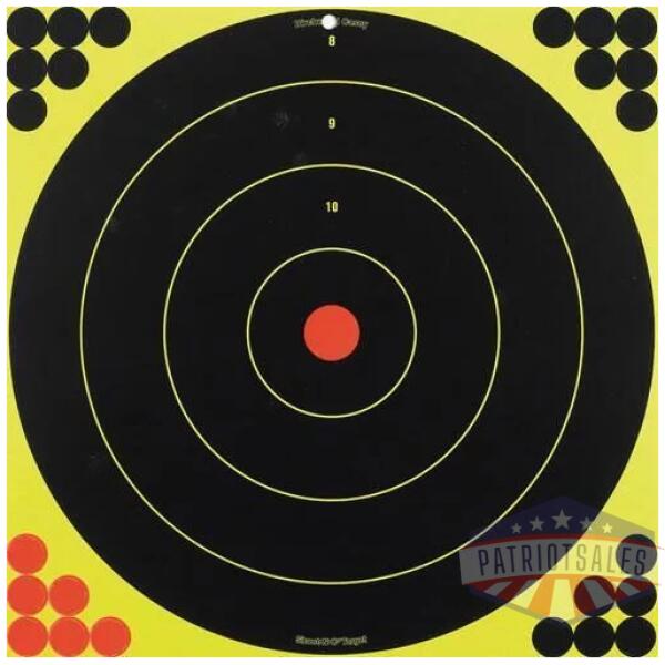 Birchwood Casey Shoot-N-C Bull 17.25" Bull's-eye Paper Targets 12/ct