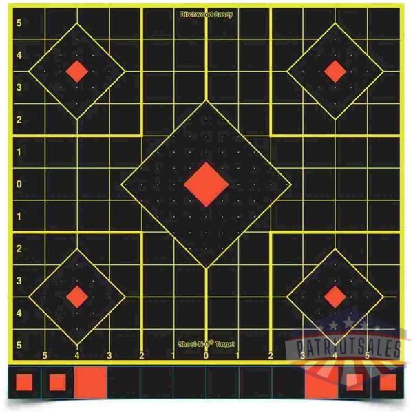 Birchwood Casey Shoot-N-C Sight In Targets 12" 100/ct