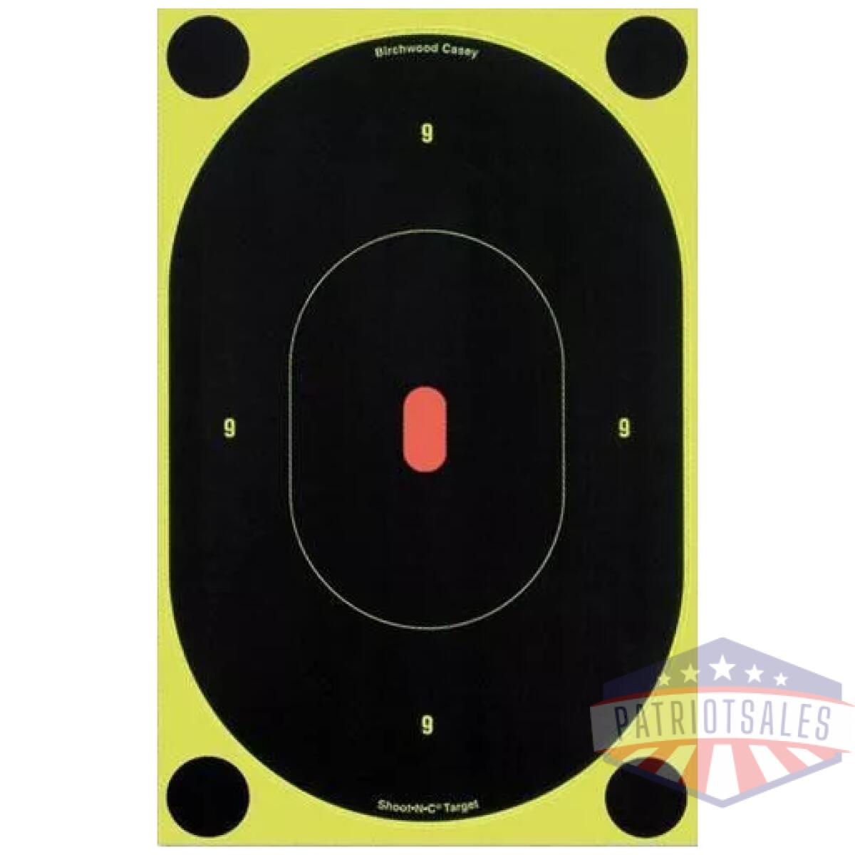 Birchwood casey shoot-n-c 7" silhouette target - image 1