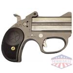 Bond Arms Stinger RS Handgun 22LR 2/rd 3" Barrel Silver with Black Grips