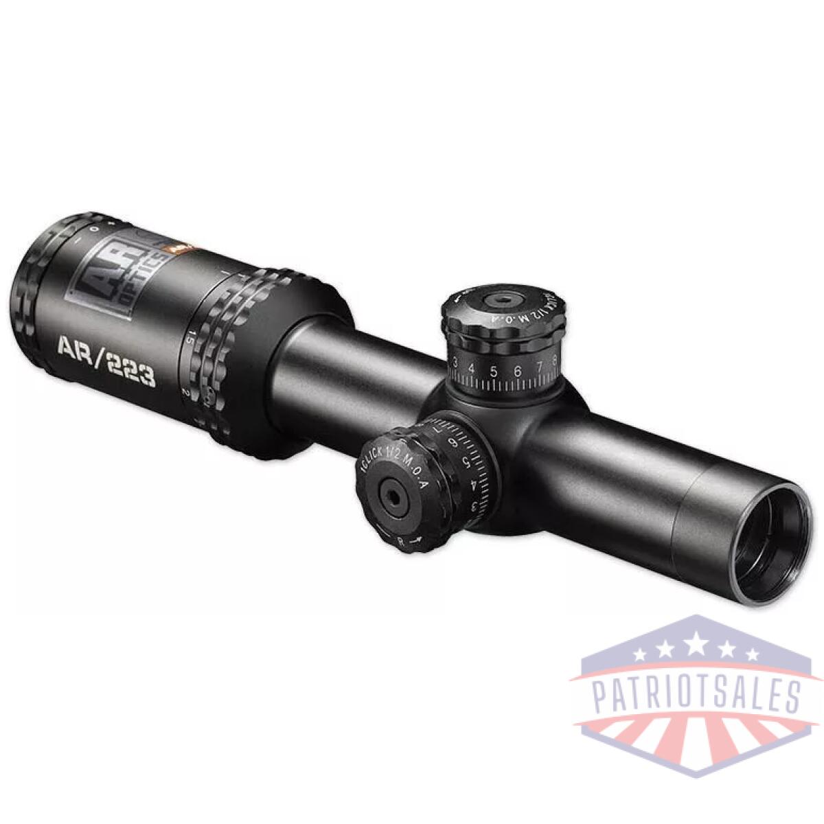 Bushnell ar riflescope - 1-4x24mm 30mm sfp dz-223 bdc reticle black matte - image 1