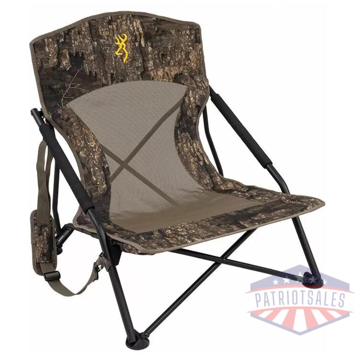 Alps browning strutter mc camp chair mossy oakcountry dna - image 1