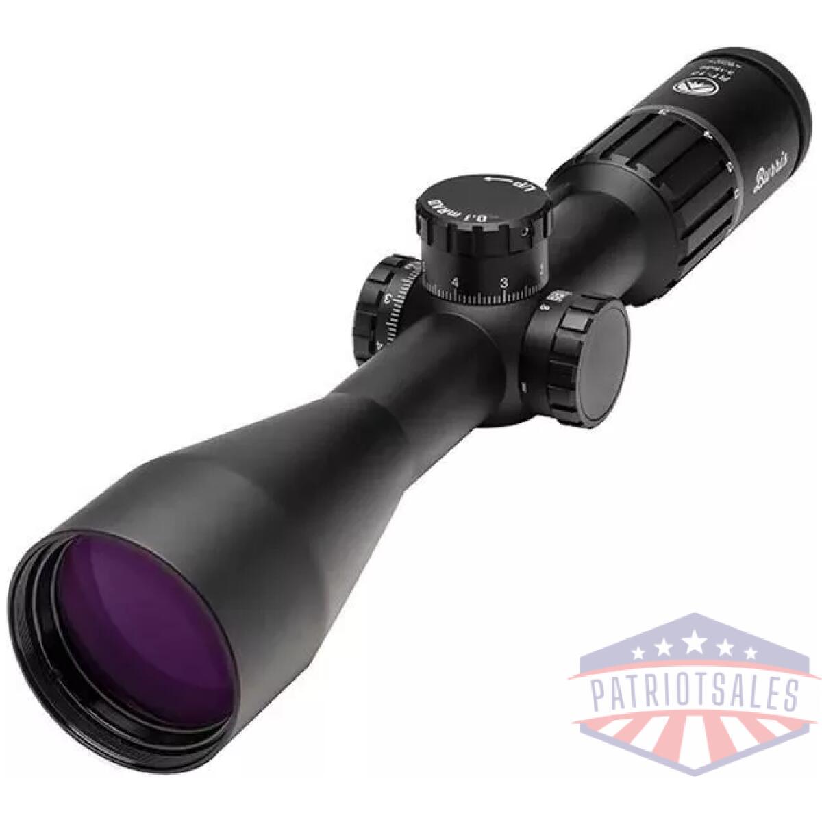 Burris rt series 3-15x50mm rifle scope 30mm ffp scr 2 mil non illum matte - image 1