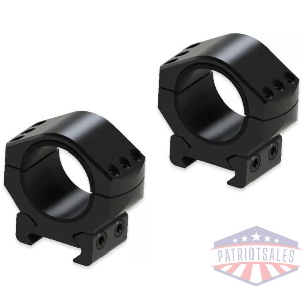 Burris Steel XTR Signature Scope Ring Set with Pos-Align Offset Inserts 1" 1.00" Height - Matte