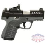 Savage Stance XR MC9MS Handgun 9mm Luger 10(1)&13(1)rd Magazines 3.2" Barrel Gray Manual Safety w/CTS-500 Red Dot