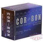 corbon self-defense jhp handgun ammunition 9mm luger +p 90 gr jhp 1500 fps 20/box