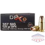 COR-BON Handgun Ammunition .357 SIG 125 gr DPX 1350 fps 20/box