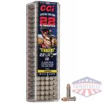 CCI Stangers Rimfire Ammunition .22LR 32 gr CPHP 1640 fps 100/ct