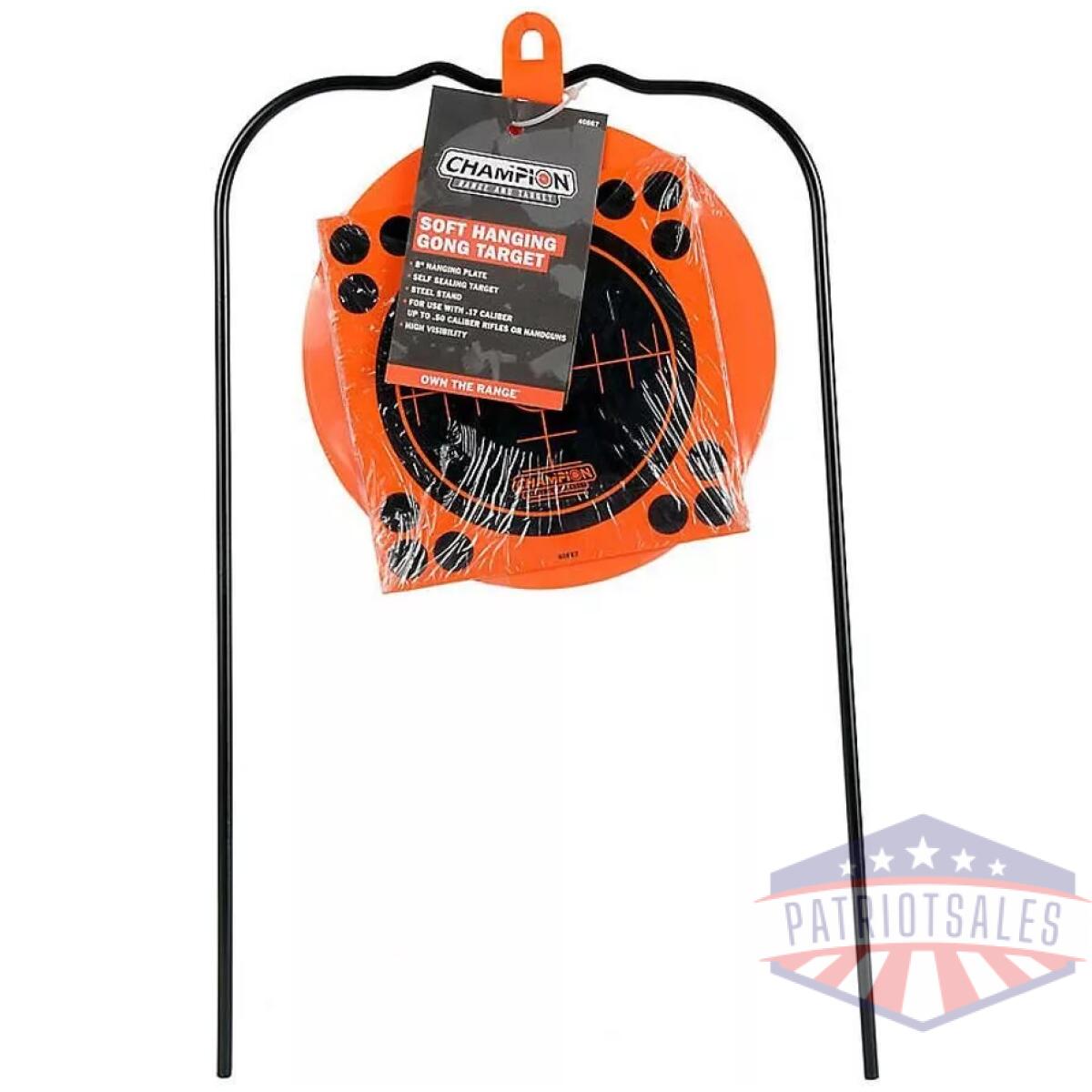 Champion hanging self healing target and stand orange - image 1