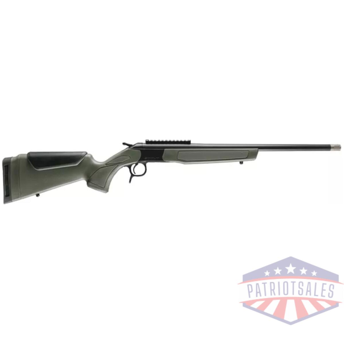 Cva scout spur single load shotgun 410ga 20" barrel od green stock - image 1