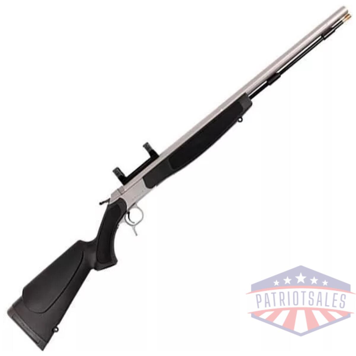 Cva optima v2 ss muzzleloader. 50 cal  26" fluted barrel with durasight dead-on 1-pc scope mount black - image 1