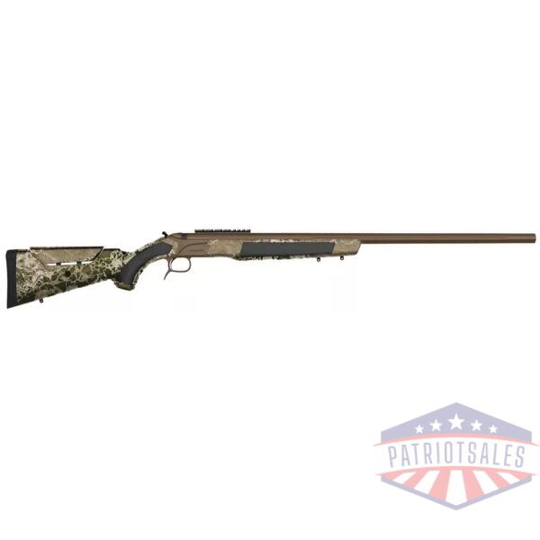 CVA ACCURA LR-X Muzzleloader .45 cal 1:22 Cerakote Patriot Brown/Nitride/Realtree Hillside 30" Threaded 3/4x20