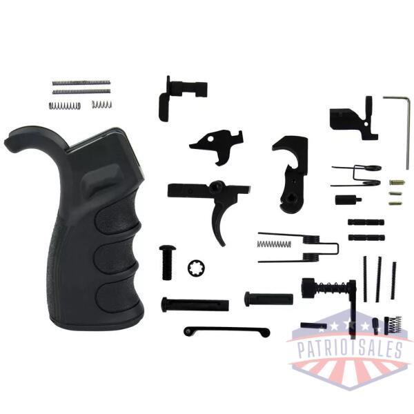 TacFire AR-15 Lower Parts Kit / A2 Grip (Made in the USA)