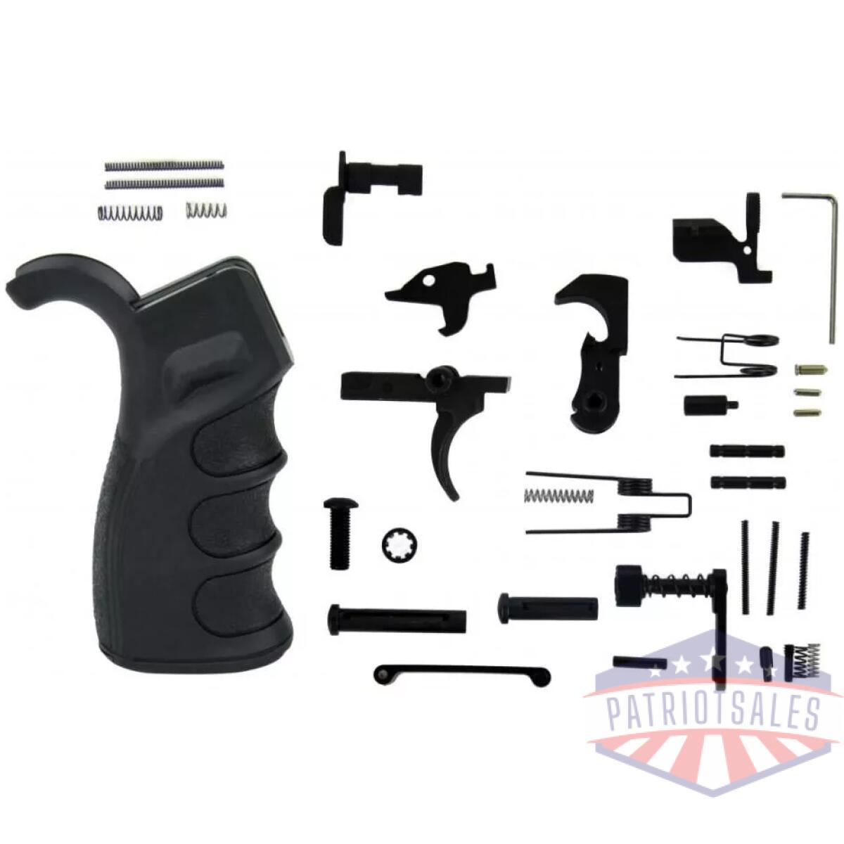 Tacfire ar-10 lower parts kit - black - image 1