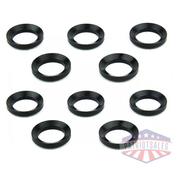 Tacfire AR-15/.223 Muzzle Brake Crush Black Washers - 10/ct