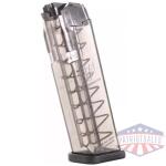 Elite Tactical Systems Carbon Smoke Series Glock Handgun Magazine 9mm 10/rd Smoke