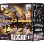 Federal Black Cloud FS Steel Shotshells 12ga 3" 1-1/4oz 1450 fps #1 25/ct