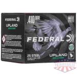 FEDERAL FIELD & RANGE STEEL 410GA 3" 3/8OZ 7.5 UPLAND STEEL AMMO 25RD