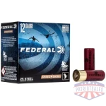 federal speed-shok high velocity steel shotshells 12ga 2-3/4" 1-1/8oz 1500 fps #2 shot 25/ct