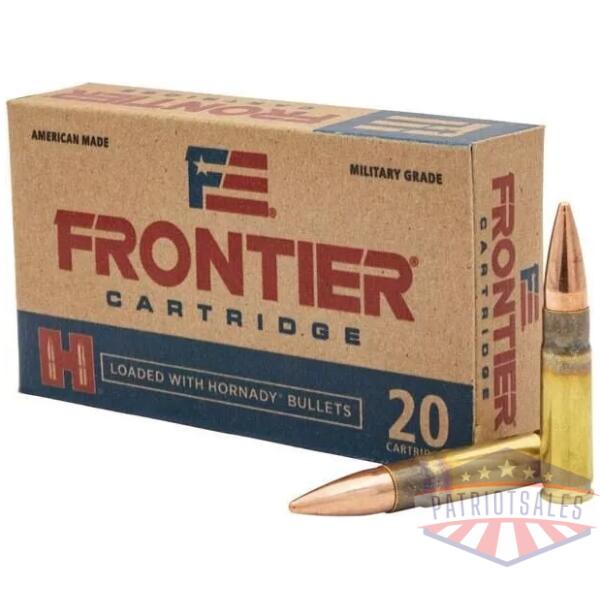 Frontier Rifle Ammo .300 BLK 125 gr FMJ 2175 fps 200/ct (10 Boxes of 20/rd)