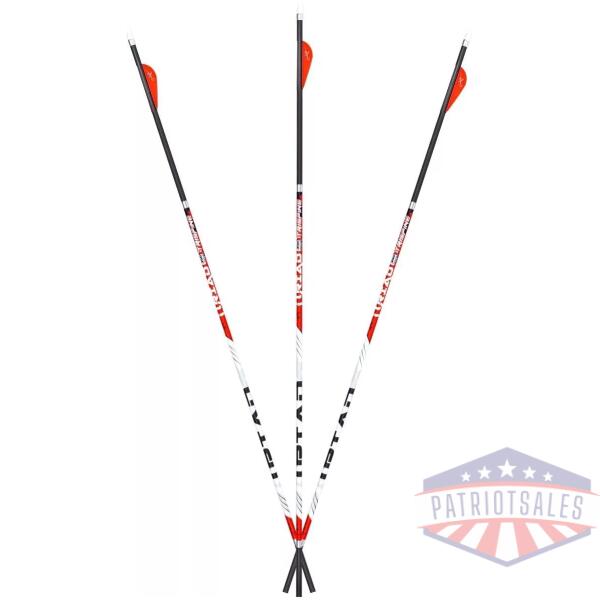Carbon Express Maxima Triad XSD 400 Hunting Arrows - 6/pk Fletched