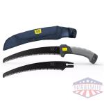GSM Hawk Pruning Saw 11" Carbon Steel Blade w/ Nylon Sheath Replaceable Blade