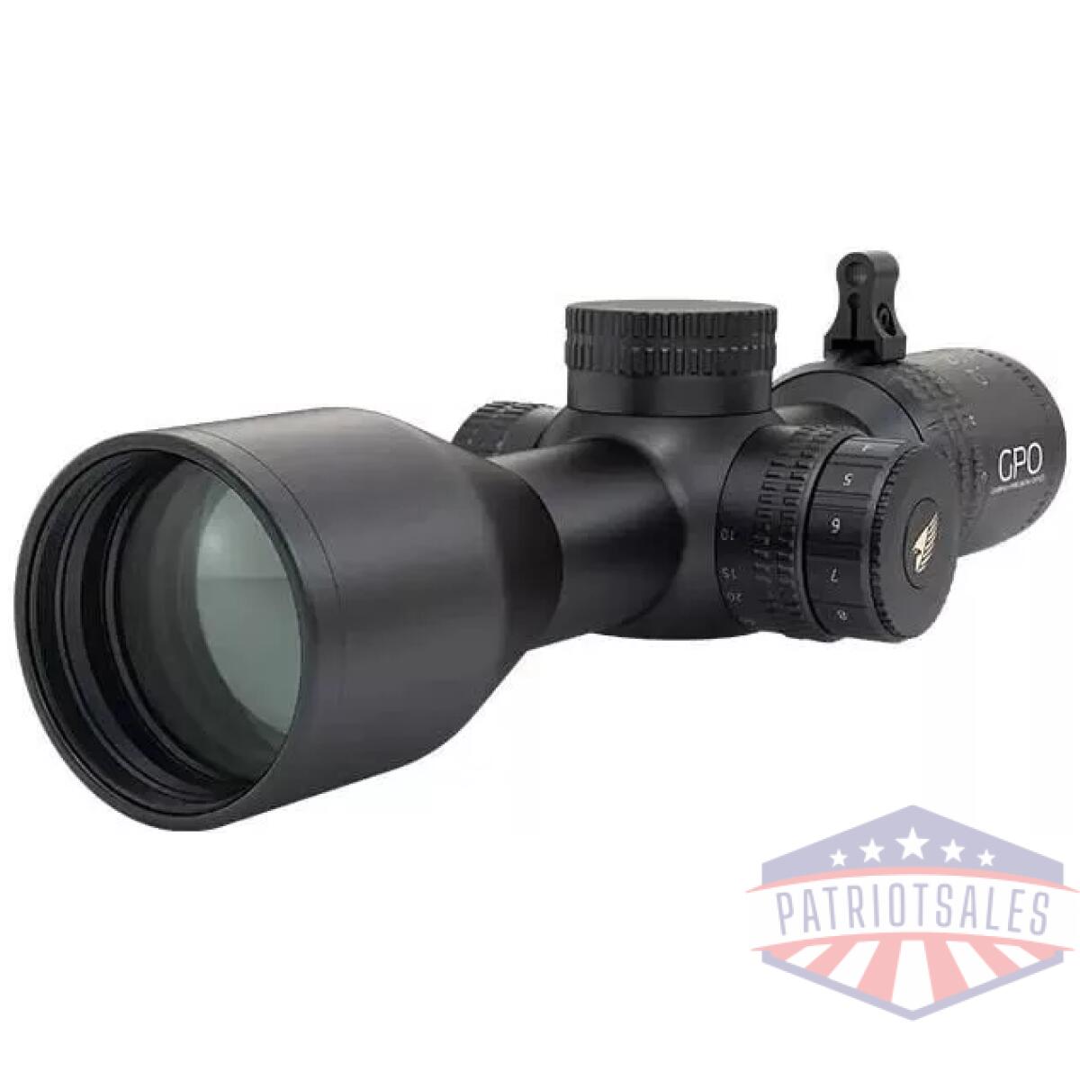 Gpo centuri 4x rifle scope 3-12x44i 30mm sfp g4i illum. Black - image 1