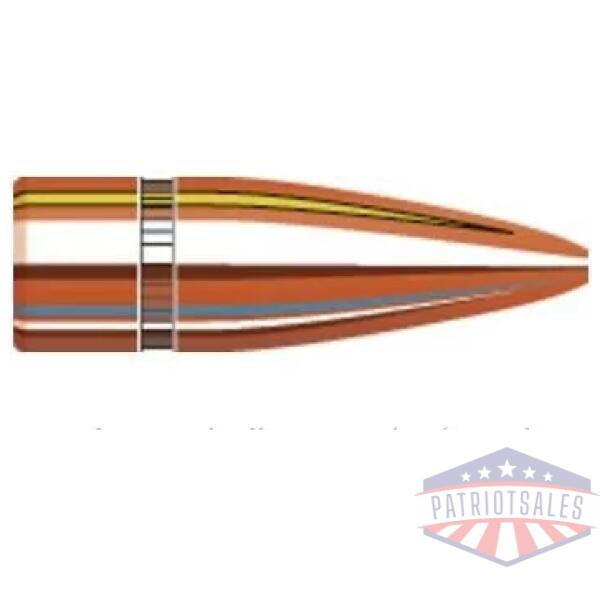 Hornady Traditional / FMJ Bullets .30 cal .308" 125 gr HP 100/Box