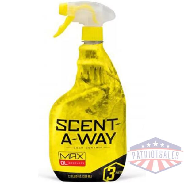Scent-A-Way Max Odorless Spray 12 oz Spray Bottle
