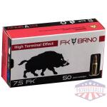 F5 Ammunition 7.5 FK (50/BOX) 95 Grain Copper Nose-Dicarding Hollow Point