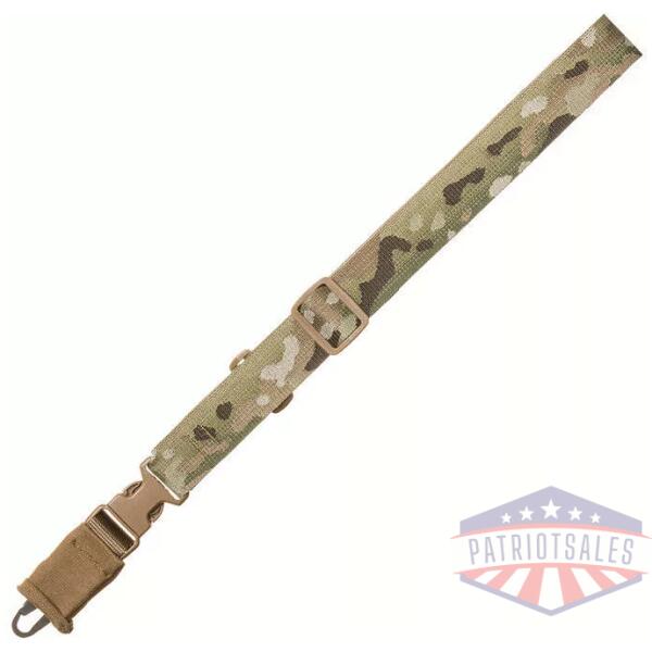 TacShield CQB 1-Point Sling 1.5" Multi-Cam Black with HK Snap Hook