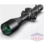 Swampfox Warhawk 3-15x50 Rifle Scope FFP RECCE MIL Reticle Black
