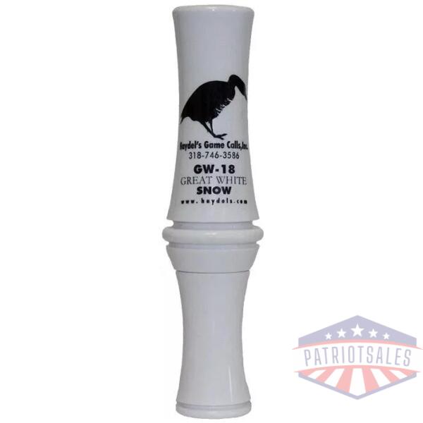Haydel's GW-18 Great White Snow Goose Call