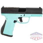 FMK Mach 9 Handgun 9mm Luger 10rd Magazine(1) 4" Barrel Optic Ready Blue Jay Frame