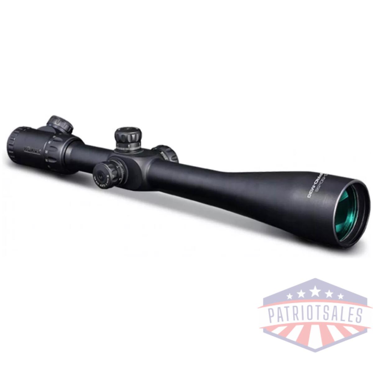 Konus konuspro m30 rifle scope - 12. 5x-50x56mm 30mm sfp engraved dual illum 1/2 mil-dot black matte - image 1