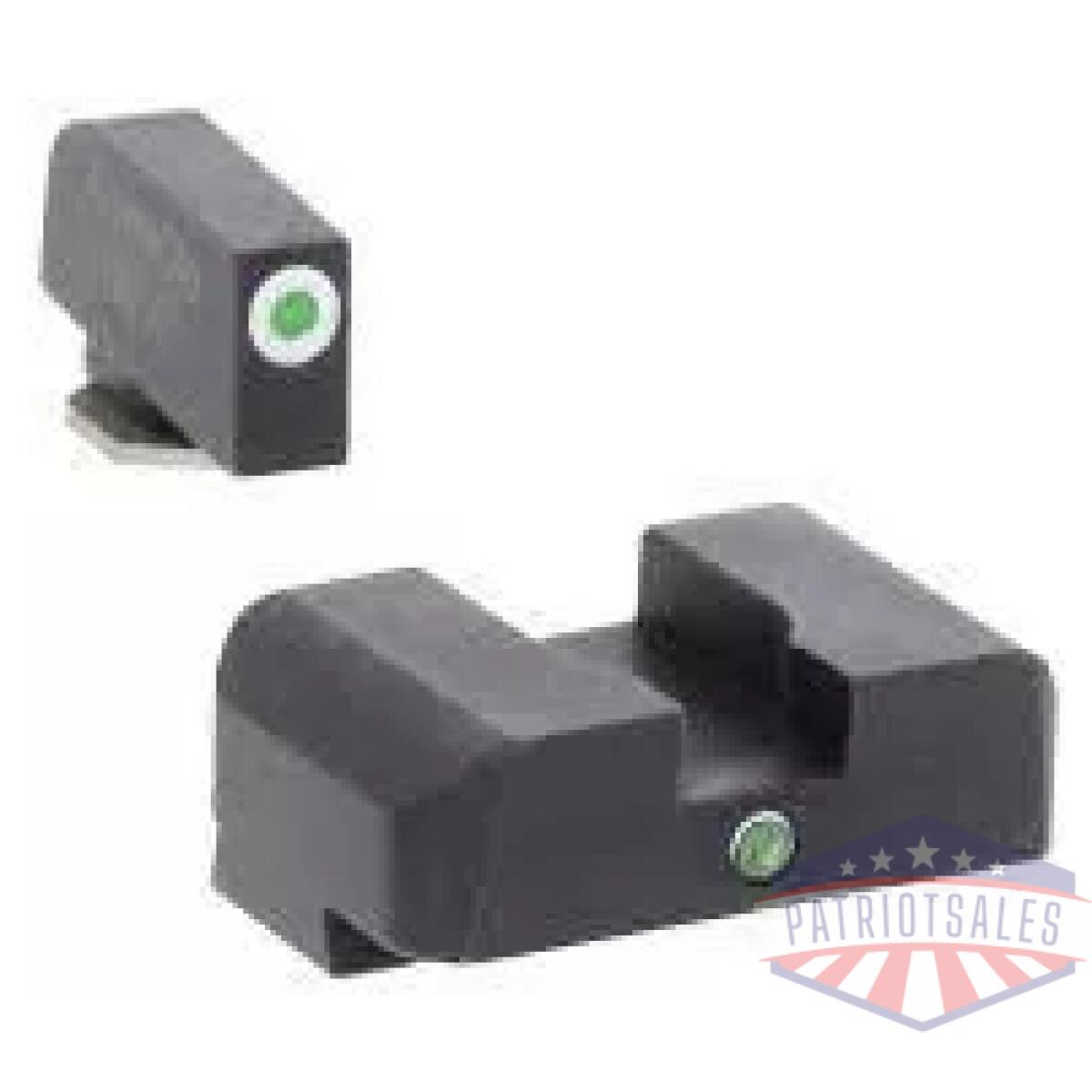 Greentritium outline limegreenlumi/green single dot for glock gen5 - image 1