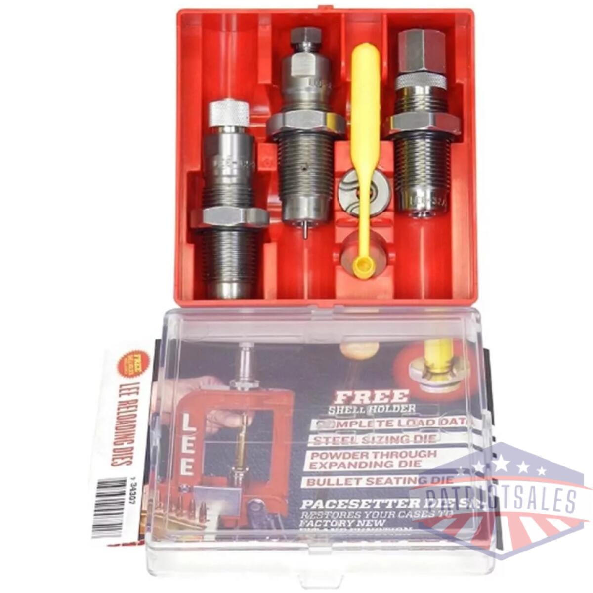 Lee pacesetter 3-die rifle set. 375 win - image 1