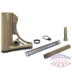 Leapers UTG PRO Model 4 Ops Ready S3 Mil-spec Stock Kit - Flat Dark Earth