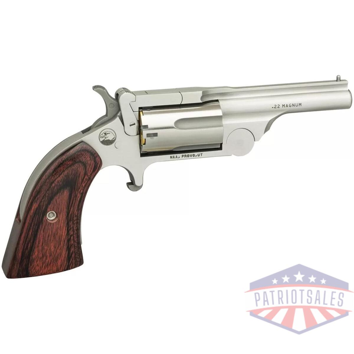 Ranger ii. 22mag/22lr combo 2. 5" stainless top break 5rd full ribbed brl - image 1