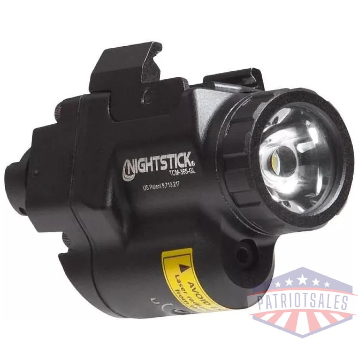 Nightsticksubcompact weapon mounted light with green laser for sig p365 black - image 1