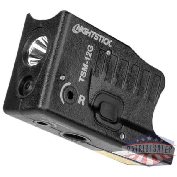 Nightstick Subcompact Weapon Light w/Green Laser for Glock Models G26/G27/G33/G39