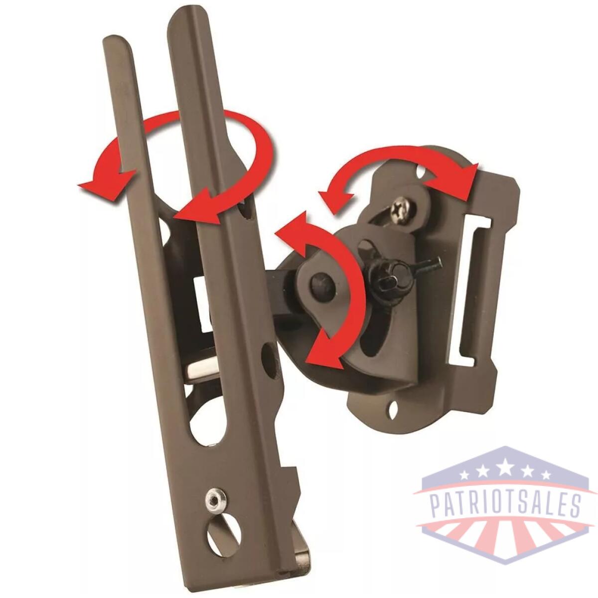 Cuddeback genius pan tilt lock (ptl) mount includes universal adapter and mounting screws - image 1
