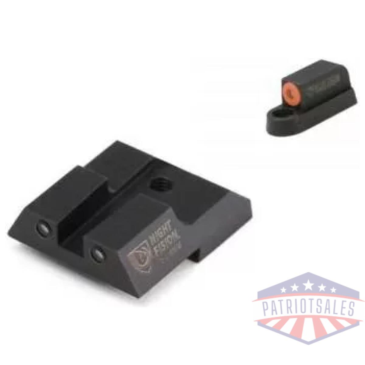 Perfect dot ns set w/orange front + square blk rear for cz-usa p-07 & p-09 - image 1