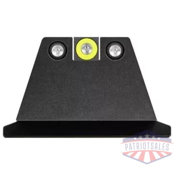 Night Fision Supressor Height Night Sight Set Yellow Front Black Back for S&W