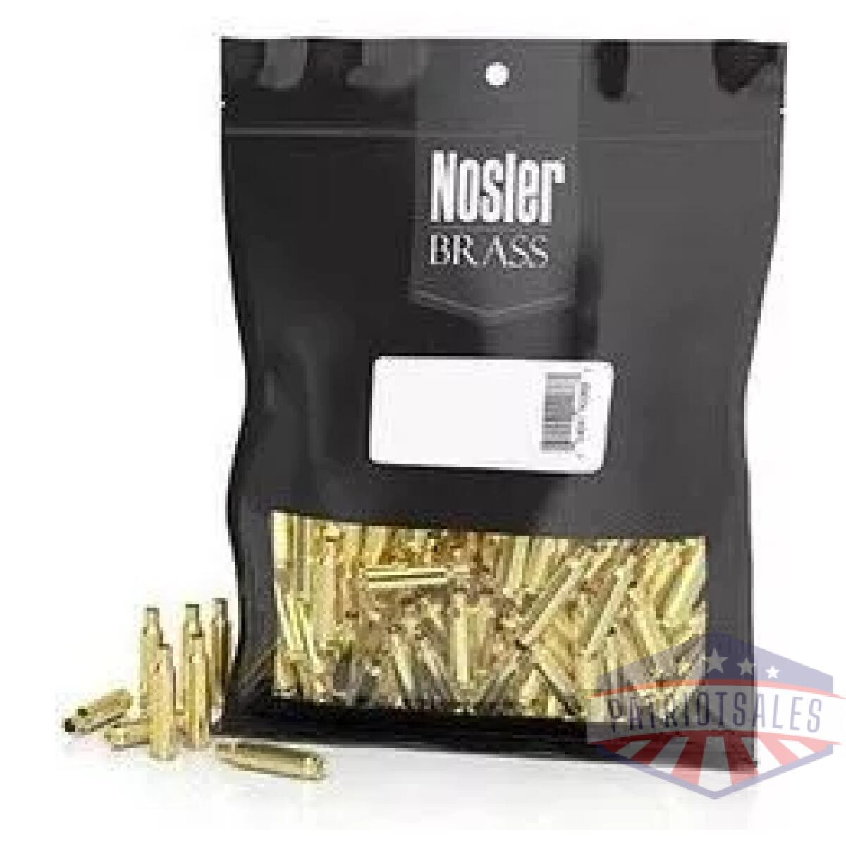 Nosler unprimed unprepped brass rifle cartridge cases 6. 5 creedmoor nos hs 100/ct (bulk) - image 1